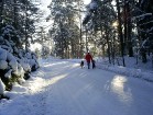 Štai kokie Latvijos keliai žiemą