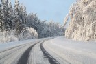 Jaunais gads Latgalē bez elektrības, bet skaistā sniega rotā