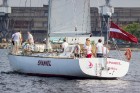 Jahta Spaniel pavadīta ceļā uz The Tail Ship Races 2013 regati