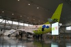 airBaltic atklāj lidmašīnas dizainu Ziemas Olimpiskajām spēlēm