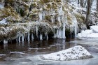 Raunas Staburags ir viens no skatāmākajiem dabas objektiem ziemā