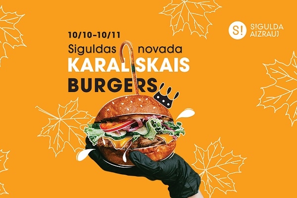 Aicina gardēžus noteikt Siguldas novada karaliskāko burgeru