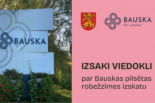 Kādai ir jāizskatās Bauskas robežzīmei? Sākusies aptauja