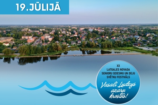 Latgales senioru dziesmu un deju svētku festivāls šogad notiks Ludzā