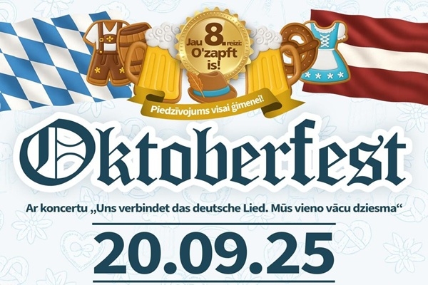 Ventspilī notiks «Oktoberfest 2025»
