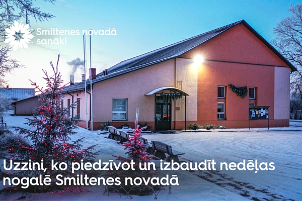 Nedēļas nogale Smiltenes novadā – eglīšu iemirdzēšanās, teātra izrādes