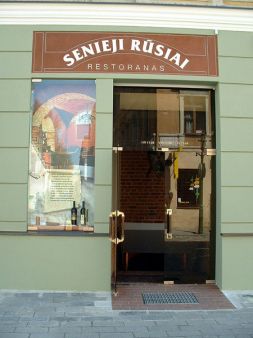 restoranas Senieji Rūsiai