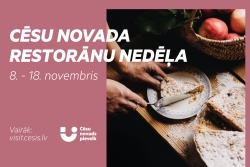 Cēsu novads ielūdz uz Restorānu nedēļu! Cēsu TIC