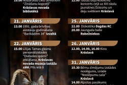 Kultūras pasākumi Krāslavas novadā  Krāslavas TIC