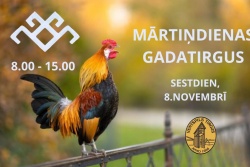 Atpūtas un ceļojumu piedāvājumi 05.11.2025 - 08.11.2025 Mārtiņmdienas gadatirgus Ventspils TIC