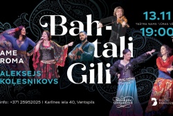 Atpūtas un ceļojumu piedāvājumi 12.11.2025 - 13.11.2025 Koncerts “Bahtali Gili” Ventspils TIC