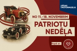 Patriotu nedēļa Rīgas Motormuzejā