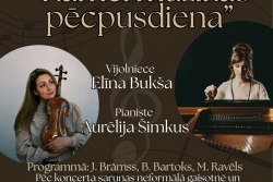 Kamermūzikas pēcpusdiena Tukuma TIC