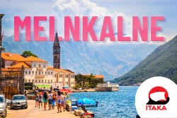 Melnkalne! Cena sākot no 419 eur! Itaka Latvia