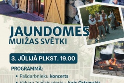 Atpūtas un ceļojumu piedāvājumi 03.07.2026 - 09.07.2026 Jaundomes muižas svētki Krāslavas TIC