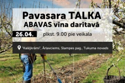 TALKA | Vīna darītavas "ABAVAS" teritorijā