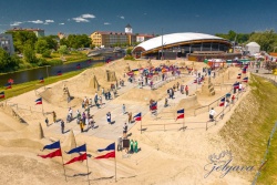 Starptautiskais Smilšu skulptūru festivāls Jelgavas reģionālais tūrisma centrs