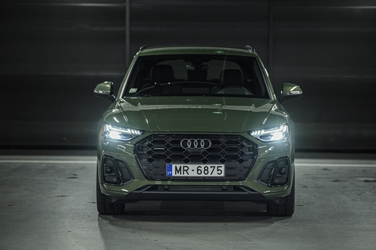 Iepazīstna ar modernizēto «Audi Q5». Foto: Moller.lv 294841