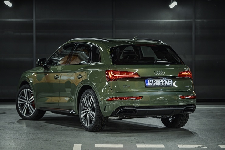 Iepazīstna ar modernizēto «Audi Q5». Foto: Moller.lv 294842