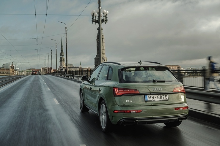 Iepazīstna ar modernizēto «Audi Q5». Foto: Moller.lv 294844