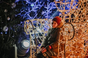 Krāšņā Sigulda pošas Ziemassvētkiem. Foto: Ginta Zīverte 4