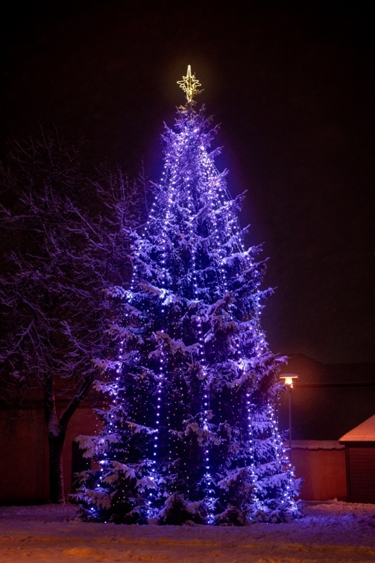 Gluži kā pasakā - Balvi ziemas rotā. Foto: Balvu novada pašvaldība 295105