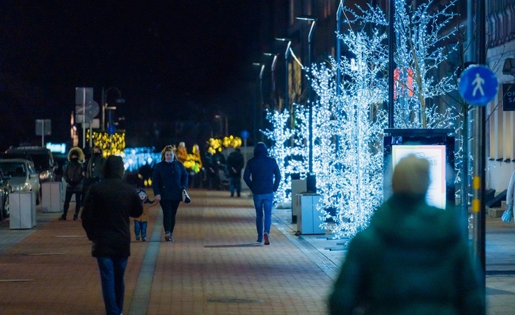 Košā Daugavpils ietērpjas svētku rotā. Foto: Daugavpils.lv 295394