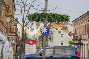Košā Daugavpils ietērpjas svētku rotā. Foto: Daugavpils.lv 13