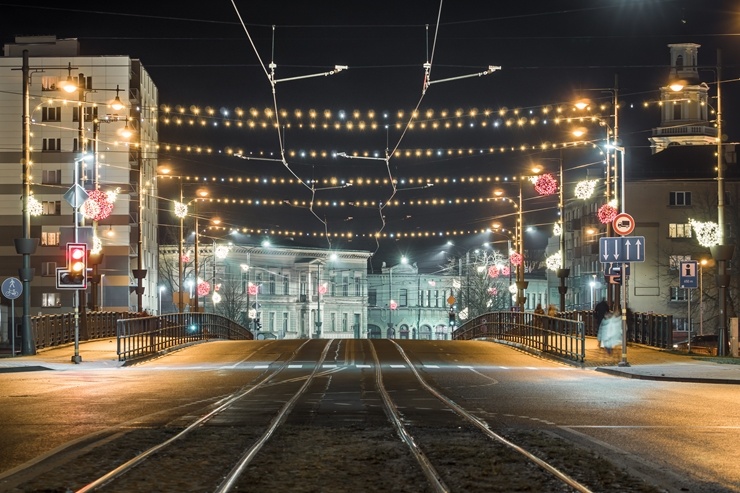 Ziemassvētki ir brīnumu laiks - ieskaties Liepājas rotās. Foto: Kārlis Volkovskis 295524