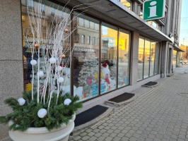 Daugavpils  Tūrisma informācijas centrs pārtop pasaku valstībā. Foto: Daugavpils TIC 2
