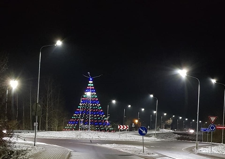 Senā Latgales pilsēta Ludza jau gatava svētkiem. Foto: Ināra Venšava 295660