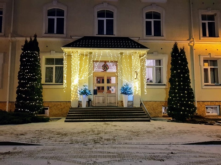 Senā Latgales pilsēta Ludza jau gatava svētkiem. Foto: Ināra Venšava 295664