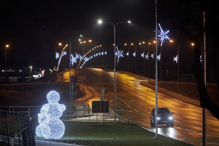 Ziemas elpa Latgales pilsētā Rēzeknē. Foto: Aleksandrs Lebeds 295677