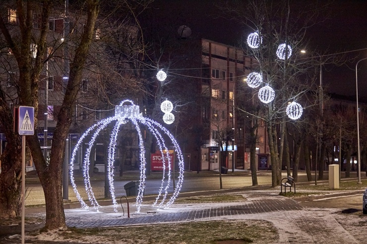 Ziemas elpa Latgales pilsētā Rēzeknē. Foto: Aleksandrs Lebeds 295679