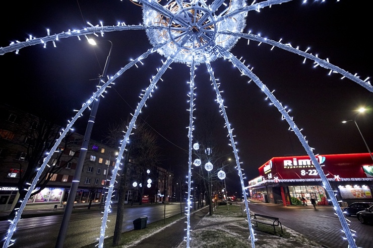 Ziemas elpa Latgales pilsētā Rēzeknē. Foto: Aleksandrs Lebeds 295681