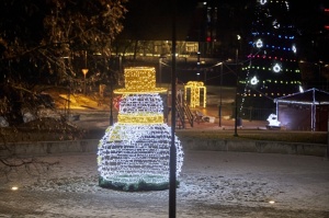 Ziemas elpa Latgales pilsētā Rēzeknē. Foto: Aleksandrs Lebeds 11