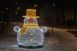 Ziemas elpa Latgales pilsētā Rēzeknē. Foto: Aleksandrs Lebeds 12
