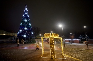 Ziemas elpa Latgales pilsētā Rēzeknē. Foto: Aleksandrs Lebeds 15