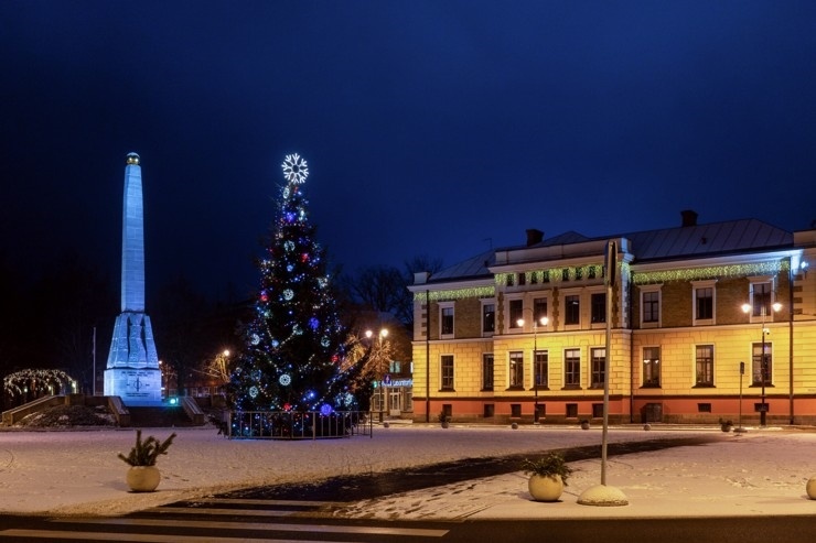 Vidzemes skaistās Cēsis izbauda ziemu. Foto: Cēsu TIC 295688