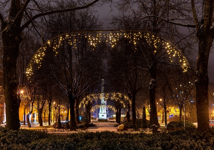 Vidzemes skaistās Cēsis izbauda ziemu. Foto: Cēsu TIC 295696