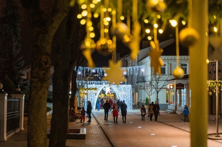 Latgales pilsēta Daugavpils gaida Jauno gadu. Foto: Andrejs Jemeļjanovs 296174