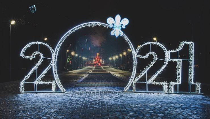 Latgales pilsēta Daugavpils gaida Jauno gadu. Foto: Andrejs Jemeļjanovs 296175