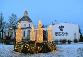 Latgales pilsēta Daugavpils gaida Jauno gadu. Foto: Andrejs Jemeļjanovs 5