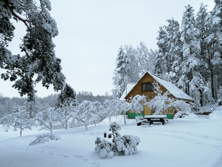 Viļakā var baudīt īstu ziemu. Foto: Visitvilaka.lv 296462