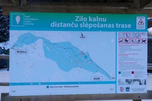 Travelnews.lv iepazīst Zilo kalnu distanču slēpošanas trasi 6