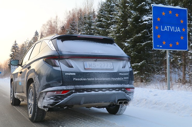 Travelnews.lv ar jauno «Hyundai Tucson» apceļo Api, Raganu klintis un Latvijas robežpunktu ar Igauniju 296748