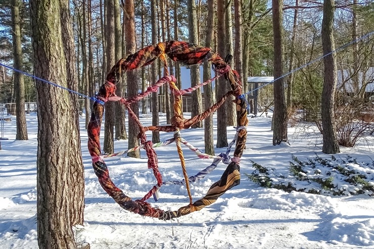 Ventspils Piejūras brīvdabas muzejā aizvadīta Meteņu diena. Foto: Oskars Jūra 297524