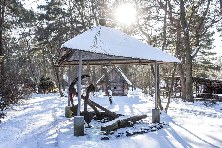 Ventspils Piejūras brīvdabas muzejā aizvadīta Meteņu diena. Foto: Oskars Jūra 297545