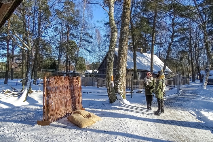 Ventspils Piejūras brīvdabas muzejā aizvadīta Meteņu diena. Foto: Oskars Jūra 297511