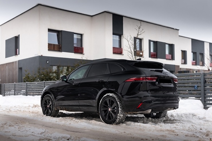 Latvijā ieradies jaunais Jaguar F-Pace modelis. Foto: Vytautas Pilkauskas 297565